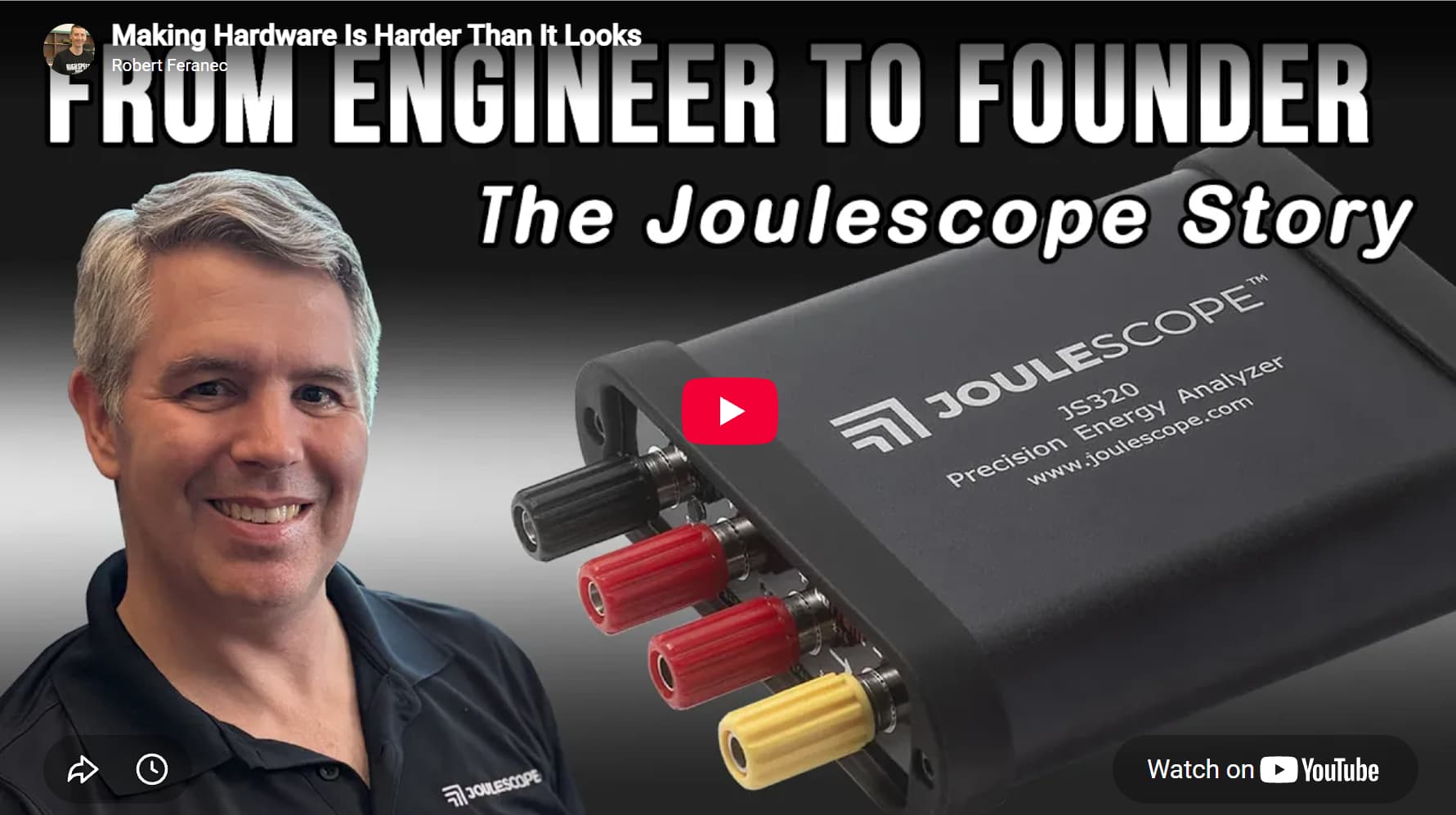 The Joulescope Story